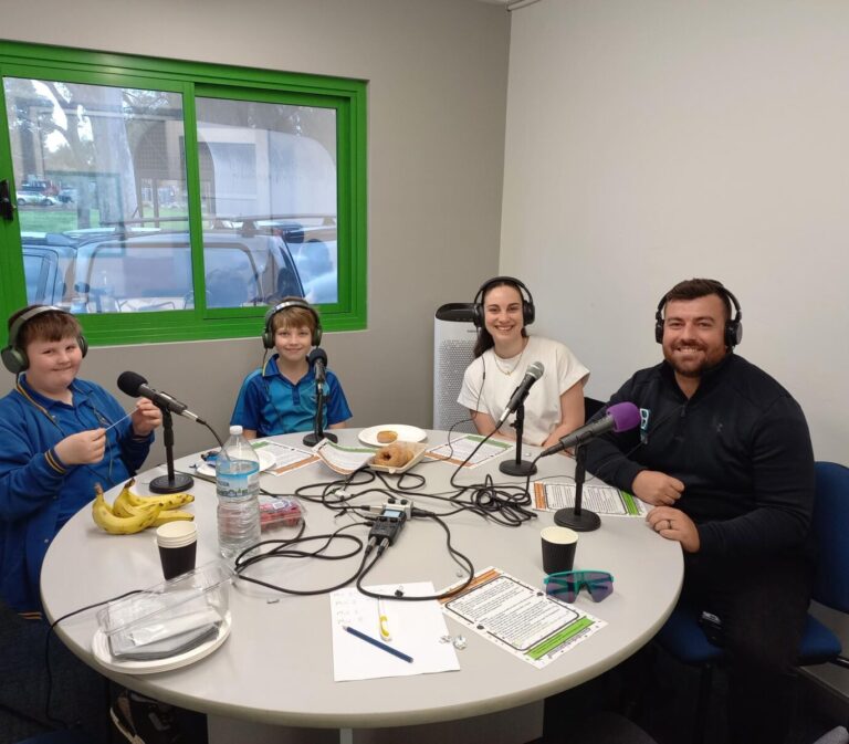 Local students take to the airwaves to talk gaming, friendships and growing up in new podcast series